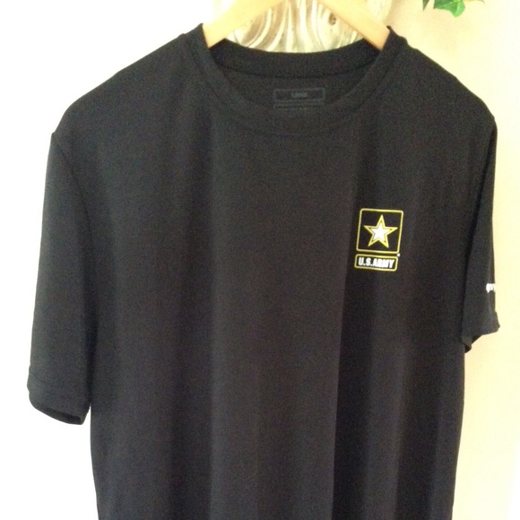 U.S. Army Black T-Shirt | Size Large | Never Worn | Made in the USA - Picture 2 of 9